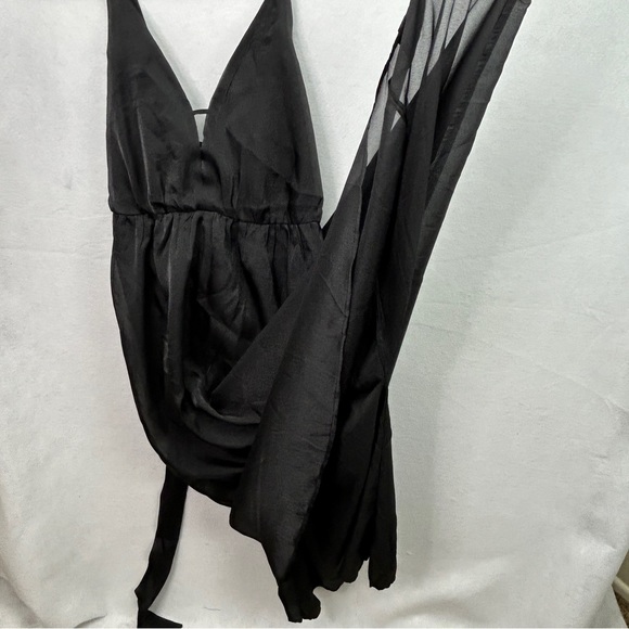 NWT BloomChic Size 14-16 Black Spaghetti Strap Dress - 555 - Picture 12 of 16